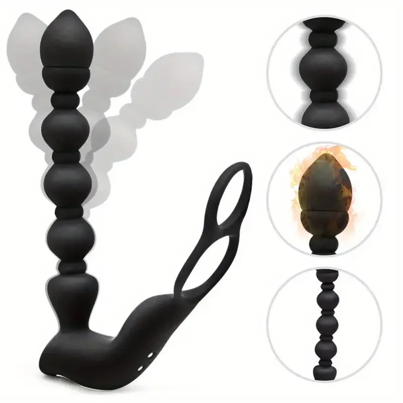 10 Frequency Remote Heating Function Control Male Female Flirting Sex Toy