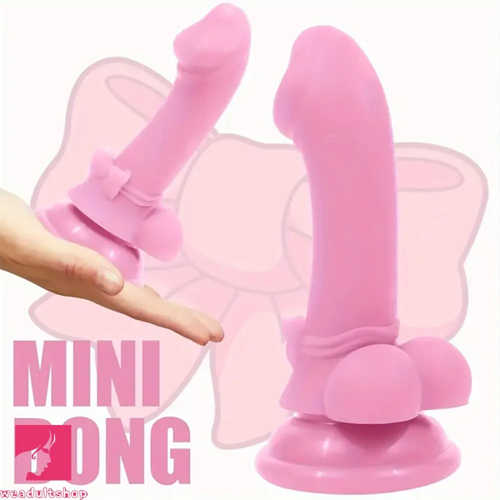 5.7in 8.07in 2pcs Realistic Curved Silicone Dildos For G Spot Clit Sex Toy