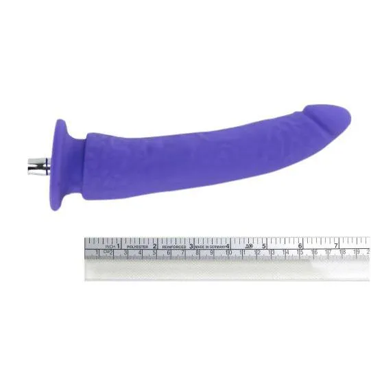 7.5'' Hard Handfeel Smooth Dildo(Purple)