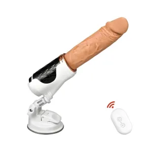 9.13in 360° Rotation & Thrusting Realistic Dildo Machine