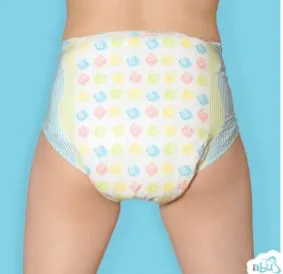 ABU BareBum® ABDL Adult Diaper Vaulted Discontinued XLarge Only Sample