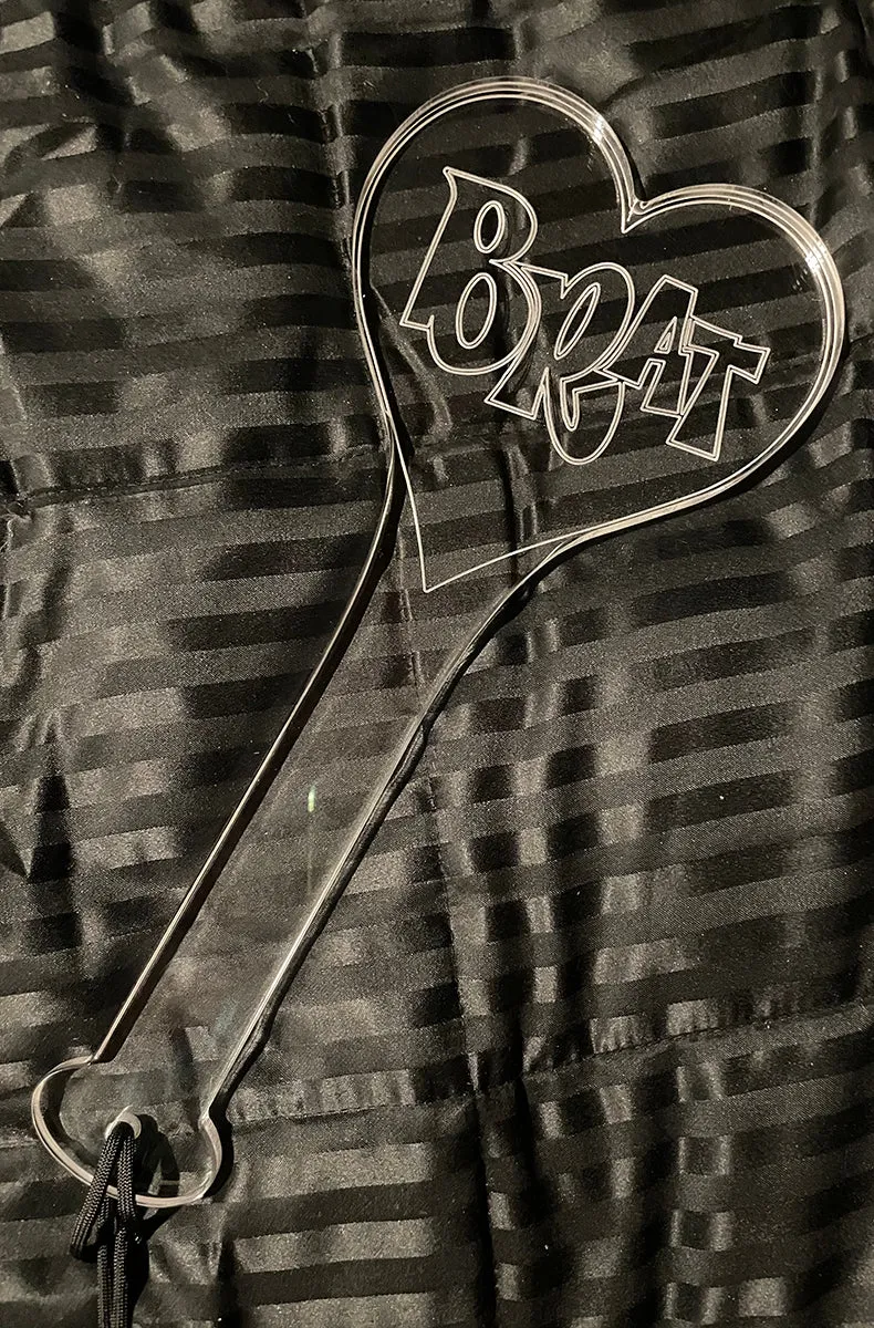 Acrylic Brat Paddle