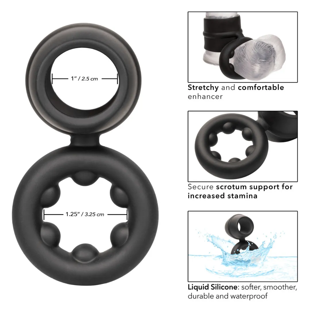 Alpha Silicone Magnum Cock and Ball Support Ring