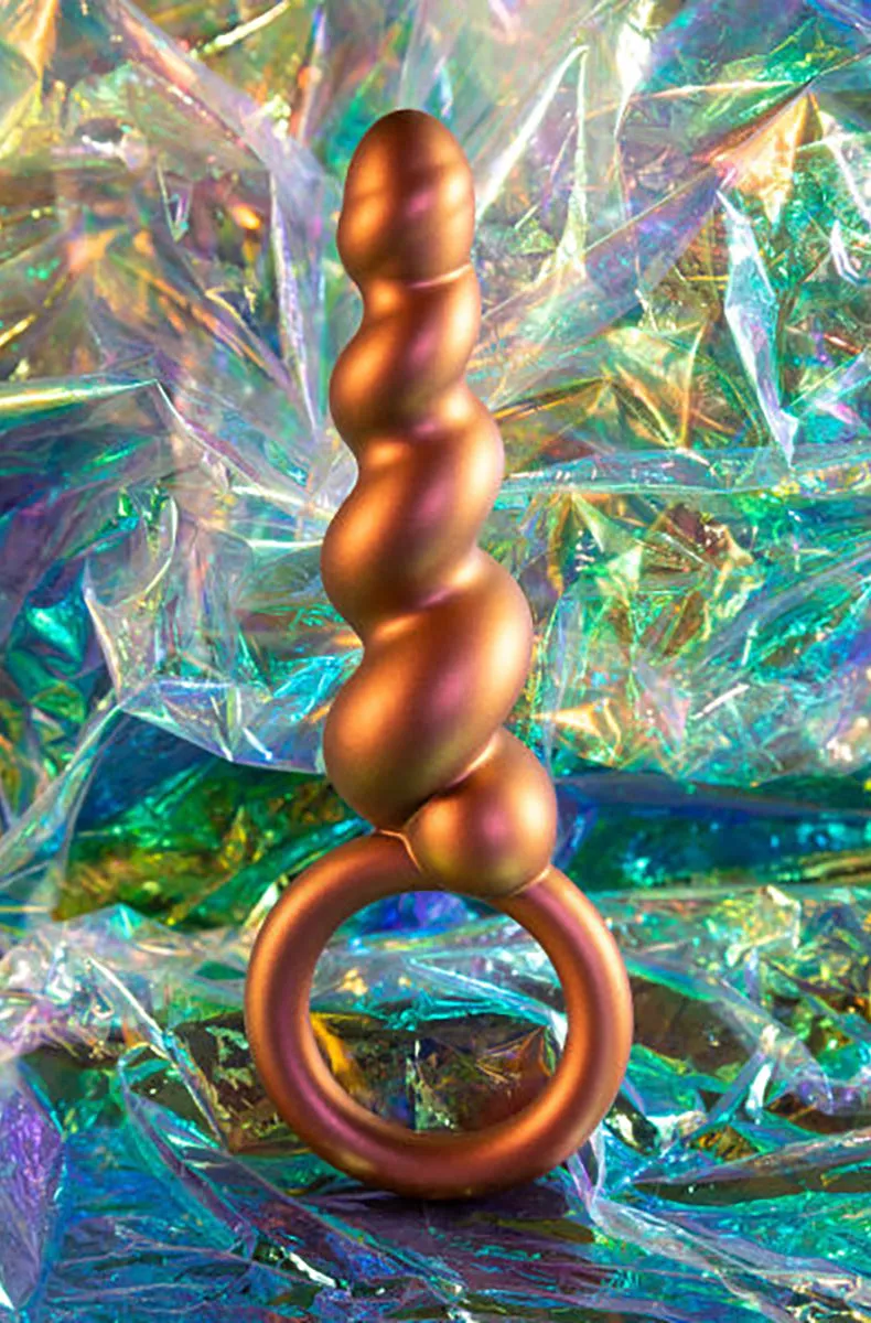 Anal Adventures Spiral Bead Plug