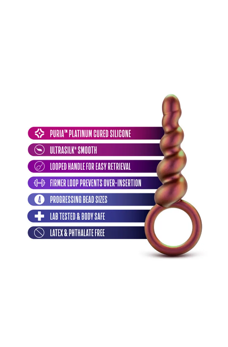 Anal Adventures Spiral Bead Plug