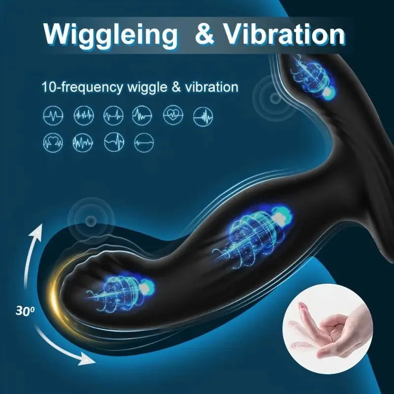 Anal Massage Vibrator Anal Plug Sex Toy Stimulator App Remote Control