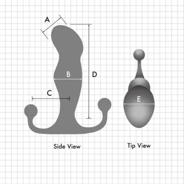 Aneros Progasm Black Ice Hands-Free Prostate Stimulator