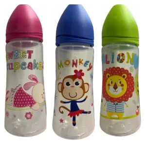 Animals Wide-Neck Bottle 11oz