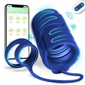 App Control  Penis Vibrating Trainer with Ring(Only 5Pcs)