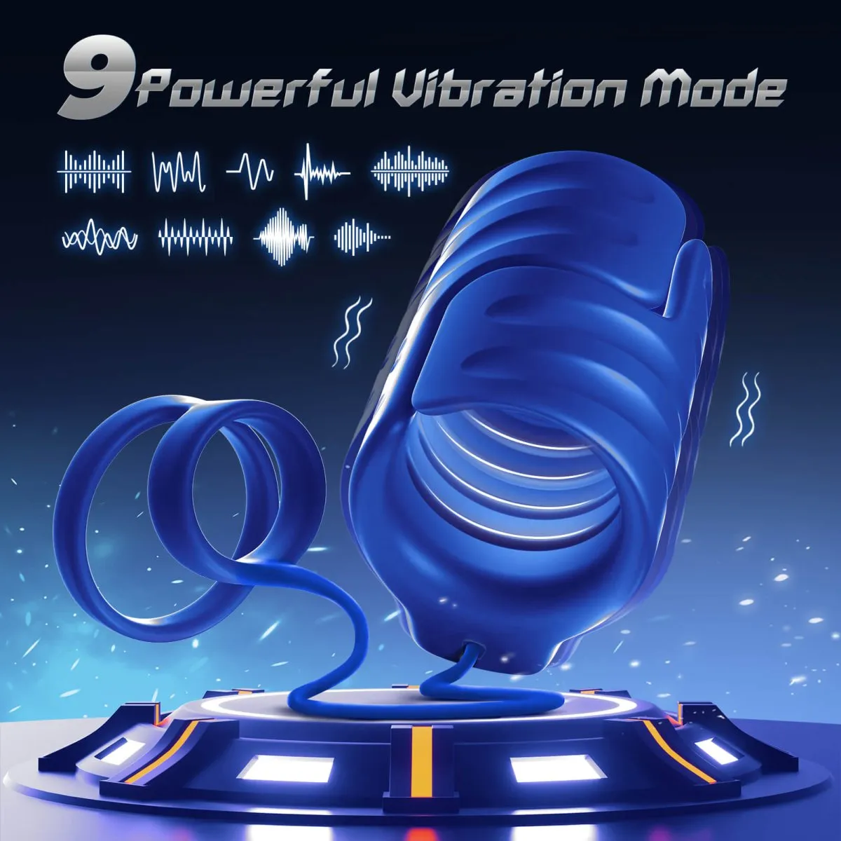 App Control  Penis Vibrating Trainer with Ring(Only 5Pcs)