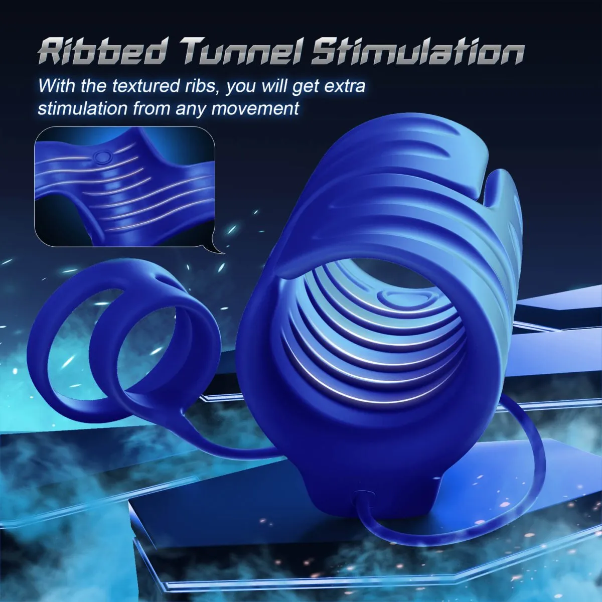 App Control  Penis Vibrating Trainer with Ring(Only 5Pcs)