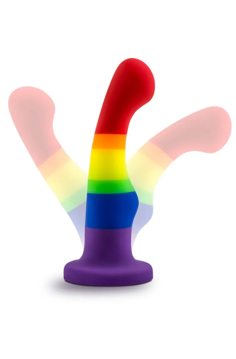 Avant Pride Freedom Rainbow Dildo