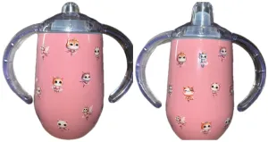 Ballet Kitty 10oz Stainless Steel Sippy Cup