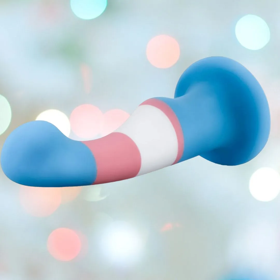 Blush Avant P2 Silicone Pride True Blue Silicone Dildo