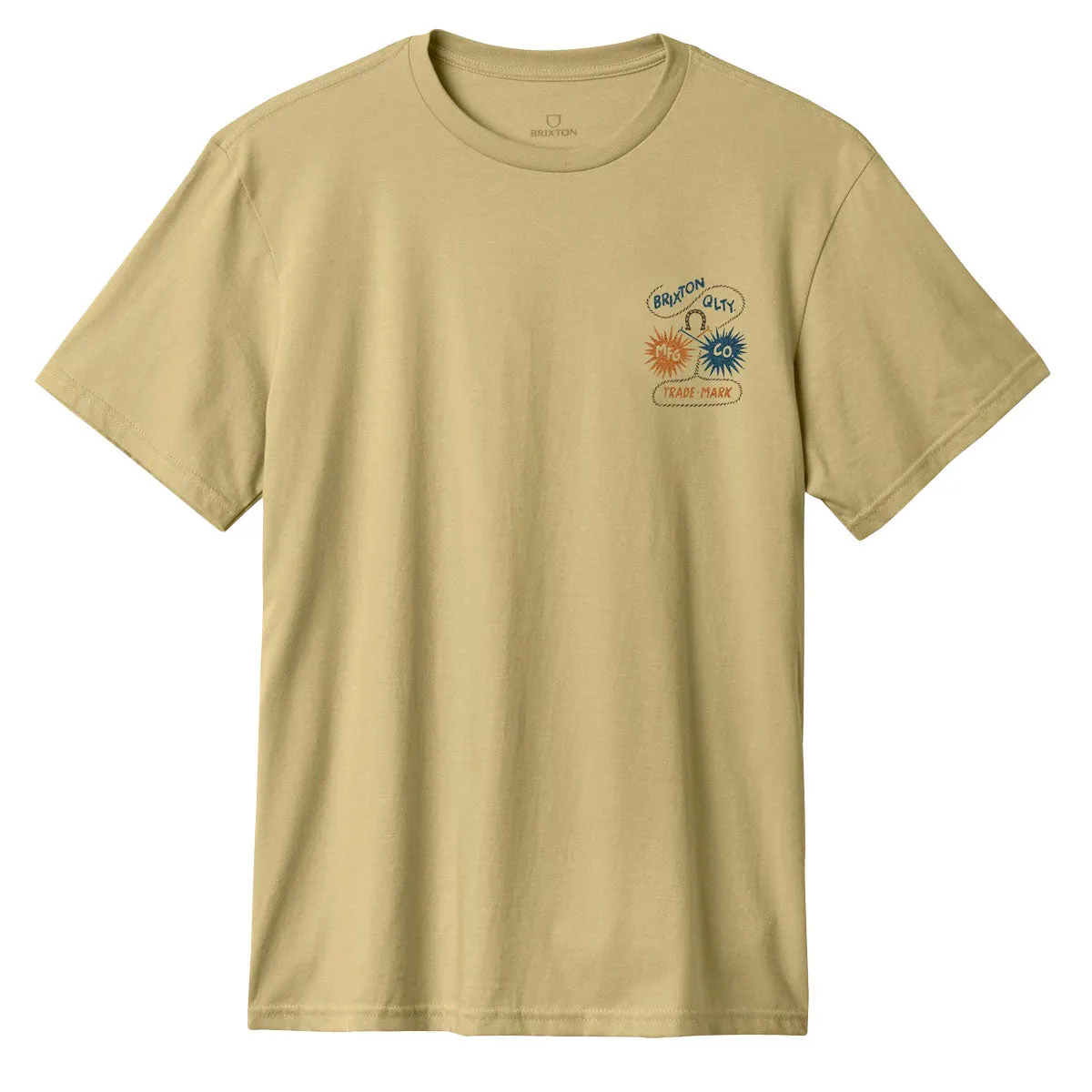 Brixton Remo Tailored T-Shirt - Khaki