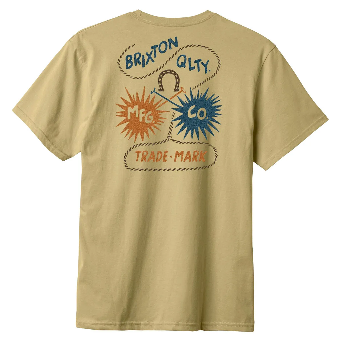 Brixton Remo Tailored T-Shirt - Khaki