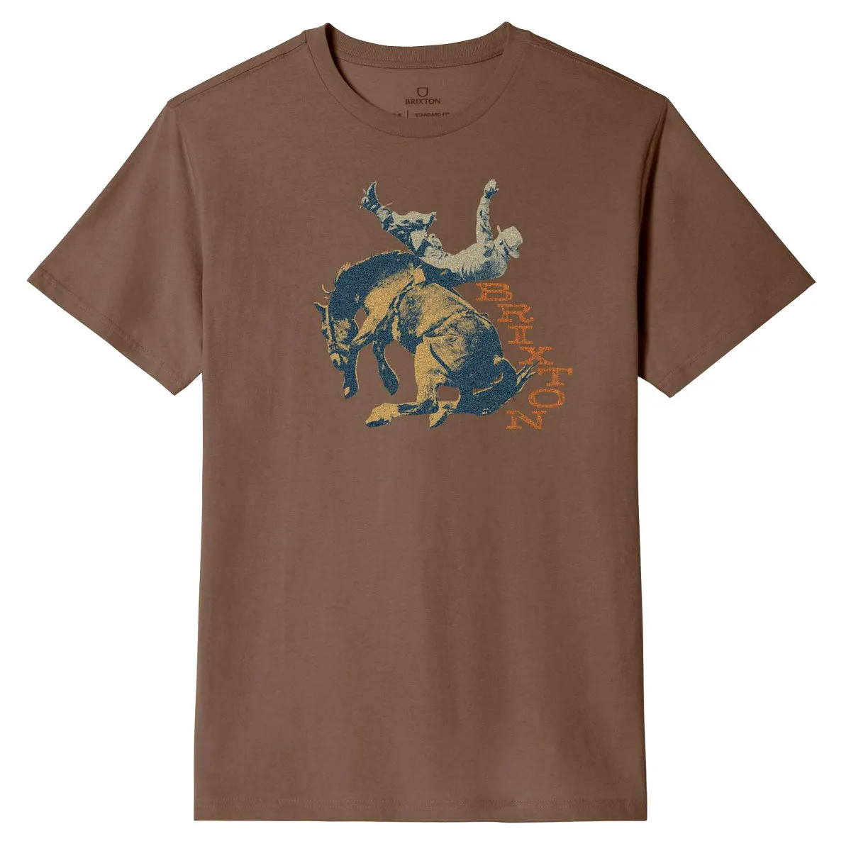 Brixton Rowdy Tailored T-Shirt - Pinecone Brown