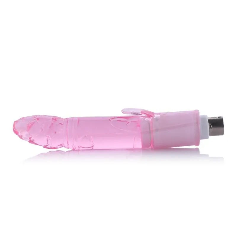 Bud Shaped Pink Dildo for 3XLR Sex Love Machine