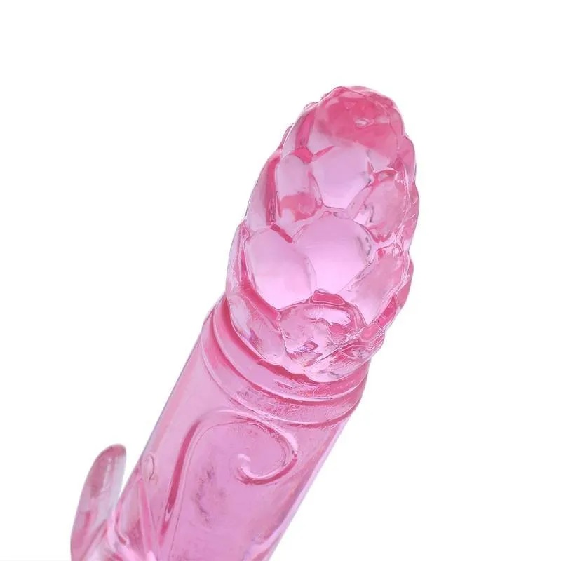 Bud Shaped Pink Dildo for 3XLR Sex Love Machine
