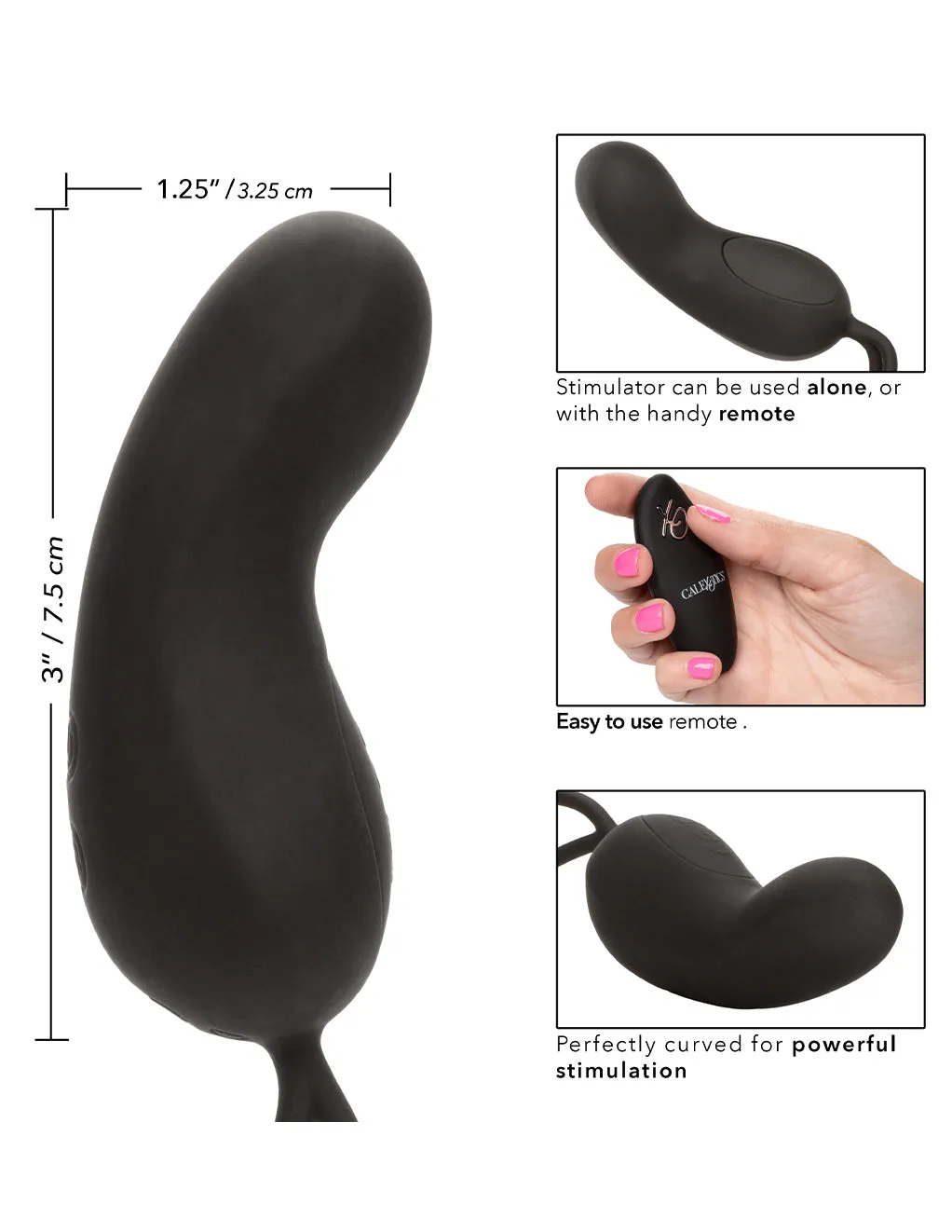 CalEx Remote Rechargeable Curve