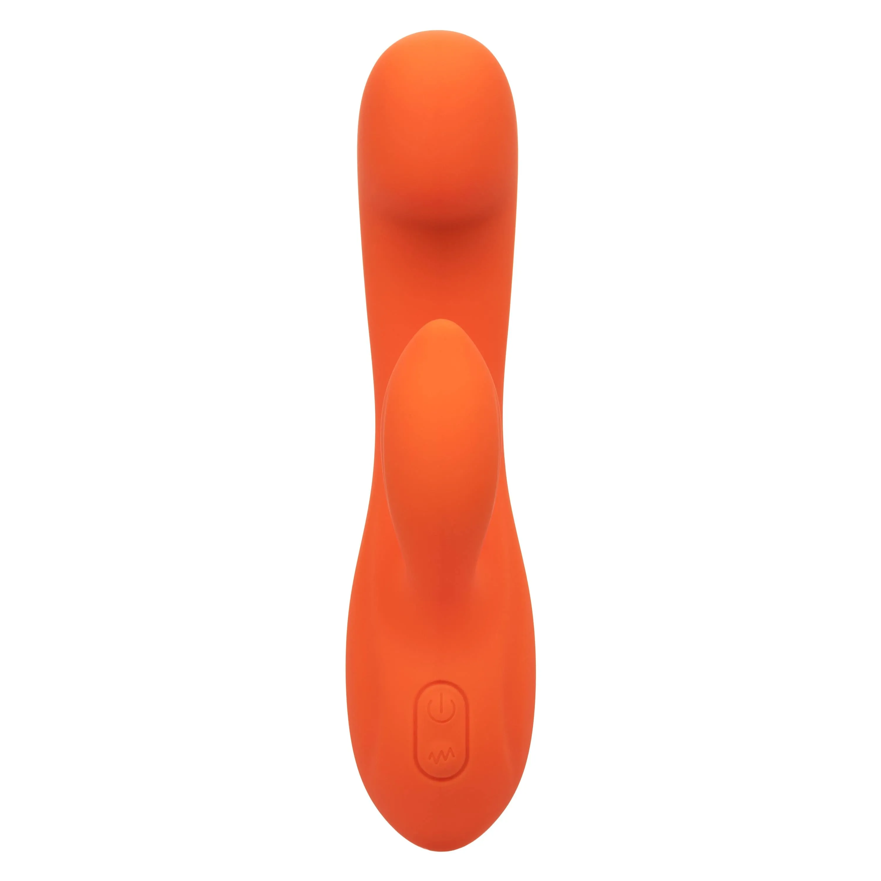 California Exotics - Stella Liquid Silicone Dual G Rabbit Vibrator (Orange)