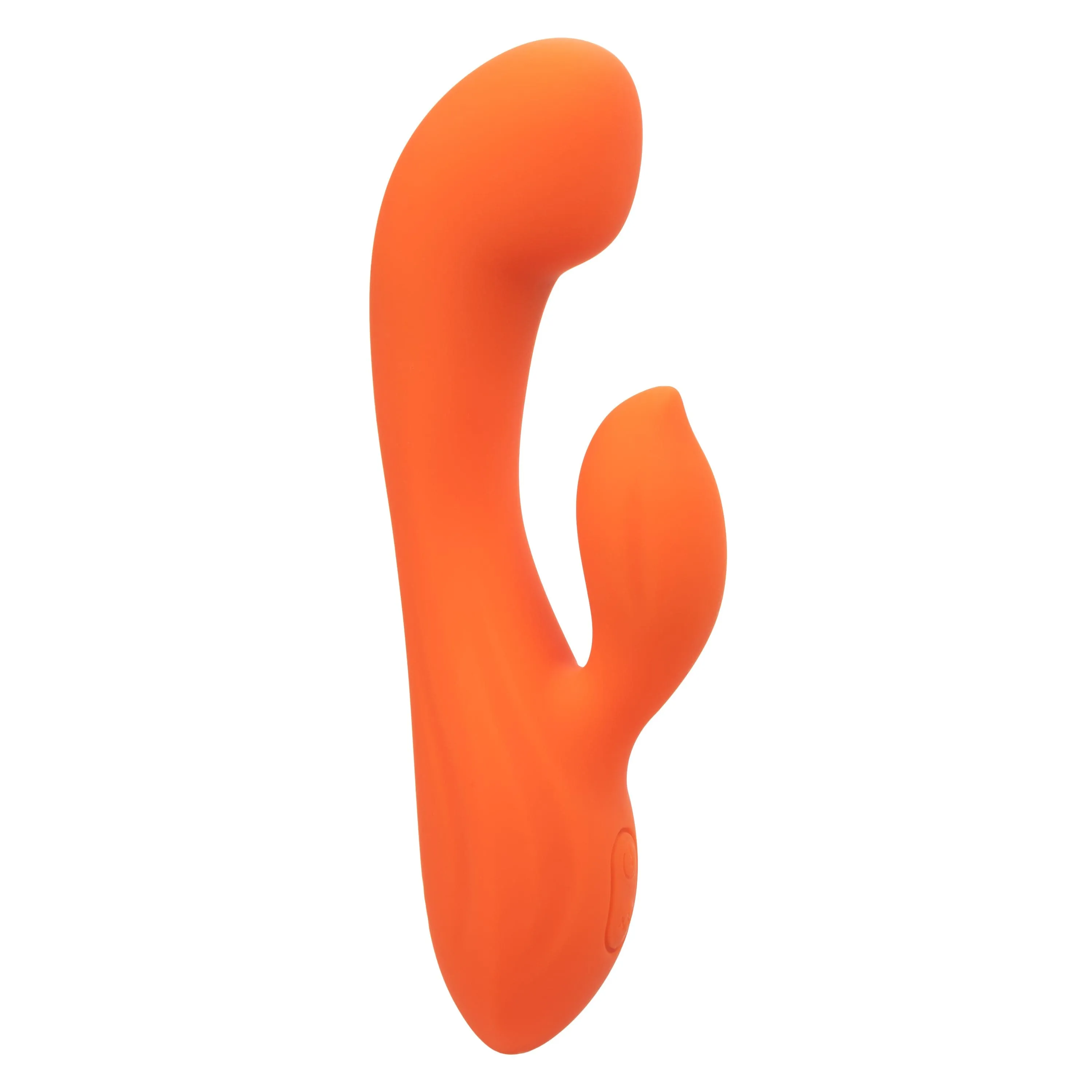 California Exotics - Stella Liquid Silicone Dual G Rabbit Vibrator (Orange)