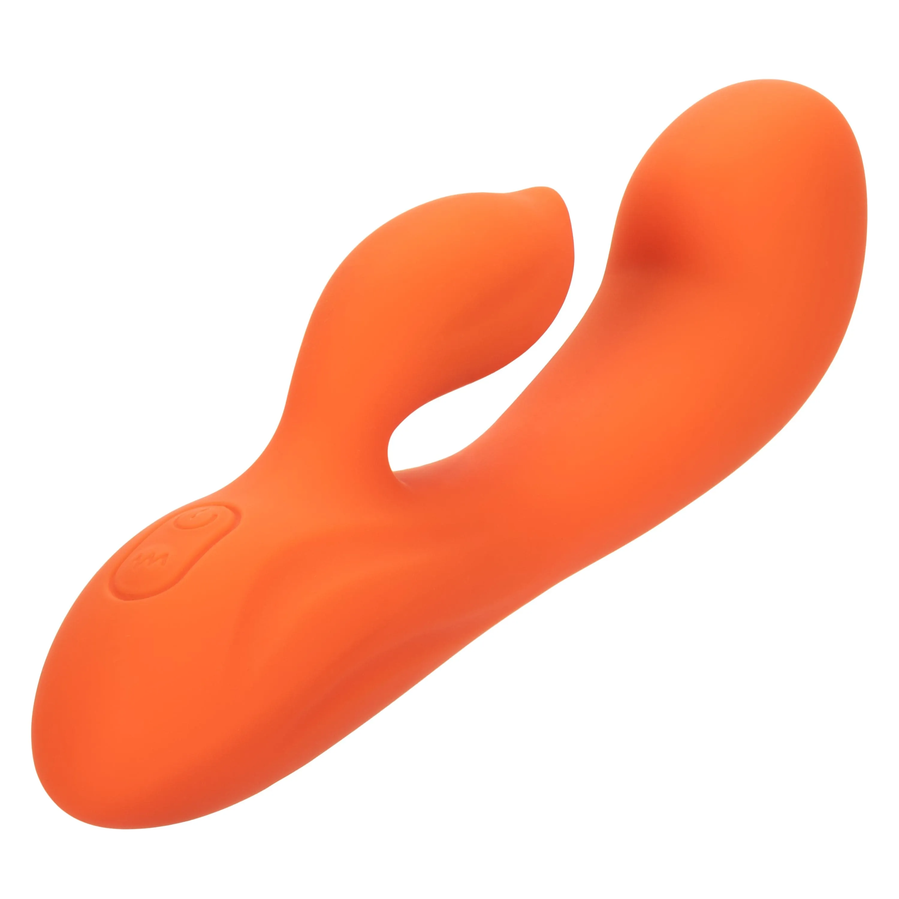 California Exotics - Stella Liquid Silicone Dual G Rabbit Vibrator (Orange)