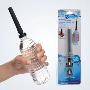 Cleanstream Travel Enema Set 5pc w/ Water Bottle Adapter Kit