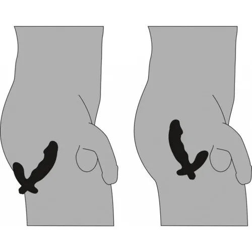Cock Shaped Anal Silicone vibrator