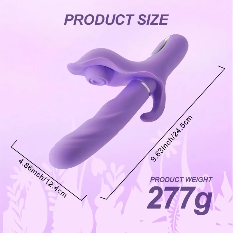 Coils | 4 in 1 Thrusting and Flapping G-spot Rabbit Vibrator for Women and Couples