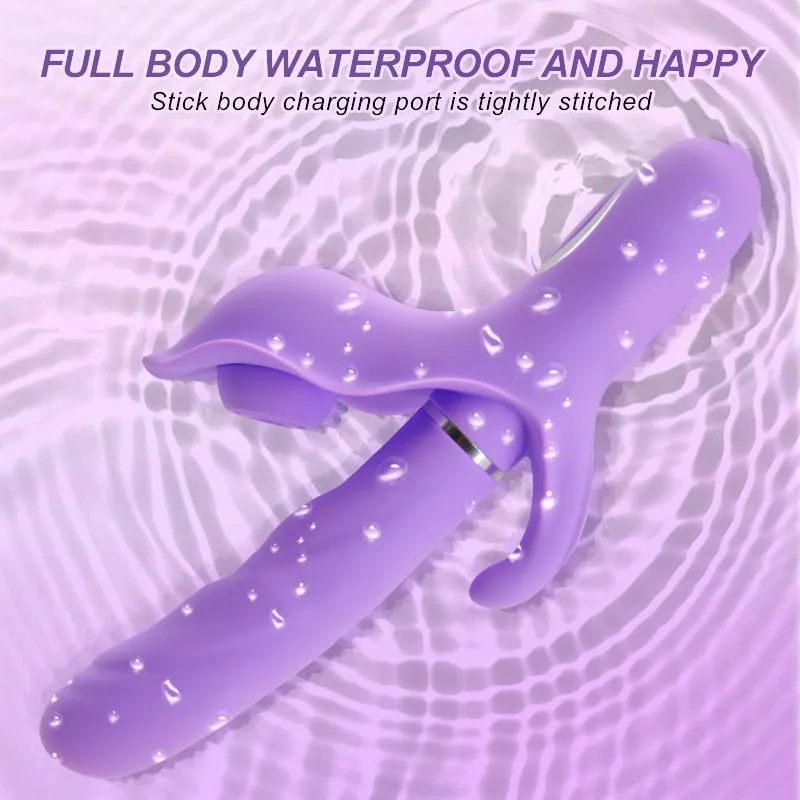 Coils | 4 in 1 Thrusting and Flapping G-spot Rabbit Vibrator for Women and Couples