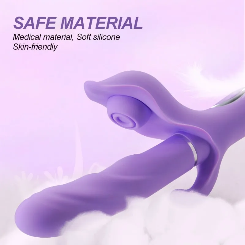 Coils | 4 in 1 Thrusting and Flapping G-spot Rabbit Vibrator for Women and Couples