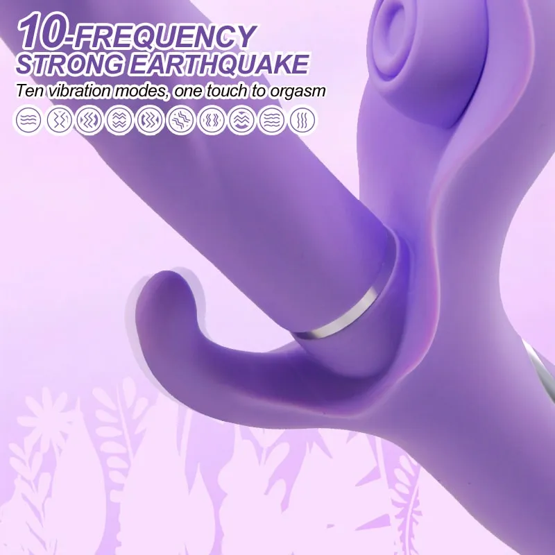 Coils | 4 in 1 Thrusting and Flapping G-spot Rabbit Vibrator for Women and Couples