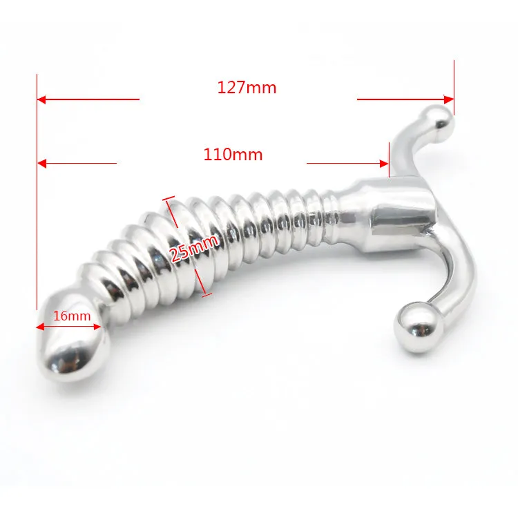 Come Closer Chrome P-Spot | Prostate Stimulator | Stainless Steel