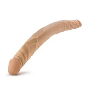 Come Closer XL Double Trouble  Dildo | 17 | Flexible  Tan
