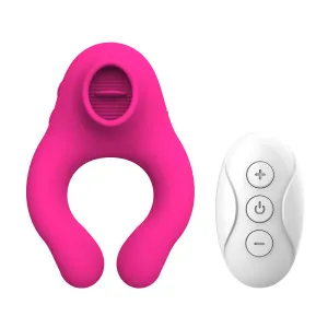 Couples Sucking Clit | Remote Control  | Cock Ring | USB | 7 modes