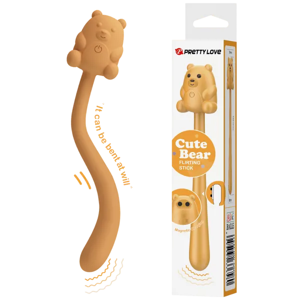 Cute Bear Flirting Stick