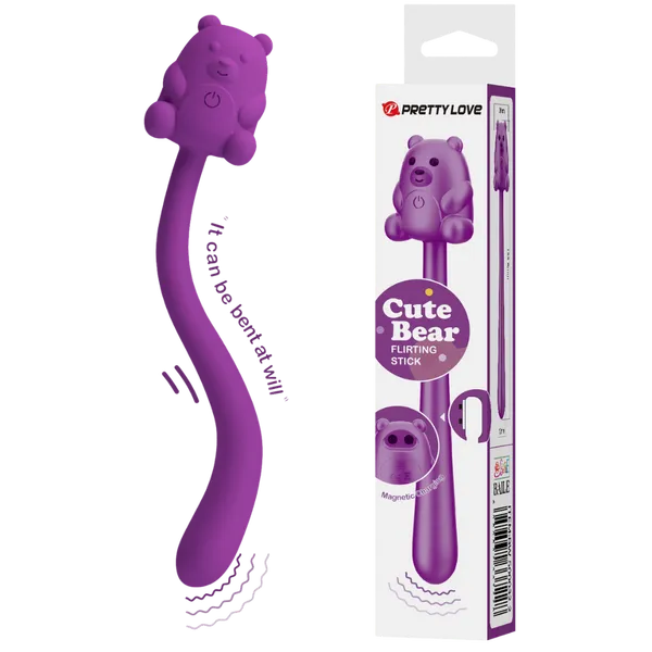 Cute Bear Flirting Stick