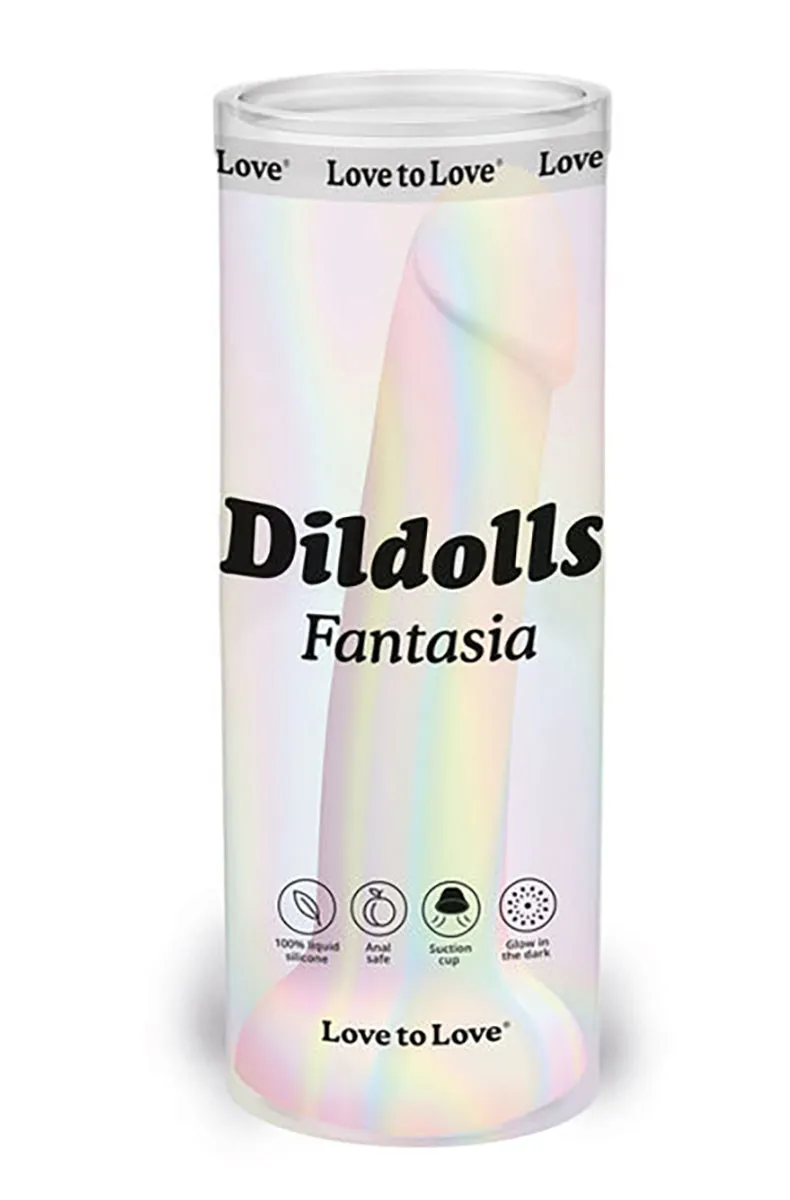 Dildoll Fantasia Glow-In-The-Dark Silicone Dildo