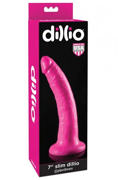 Dillio 7 inches Slim in Pink