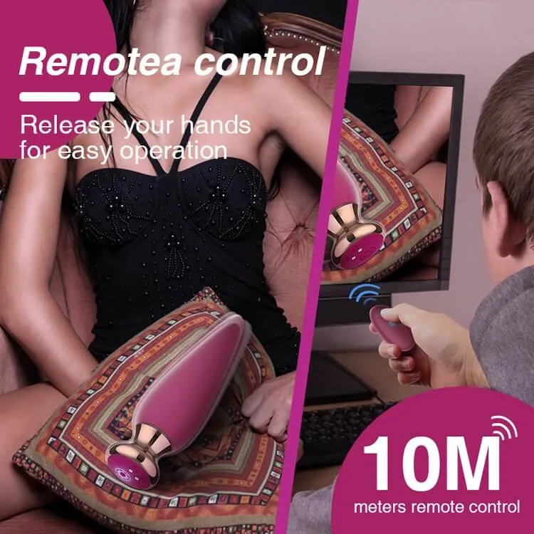 Doro - Pointed Remote Control Vibrating Anal Plug