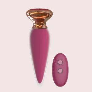 Doro - Pointed Remote Control Vibrating Anal Plug