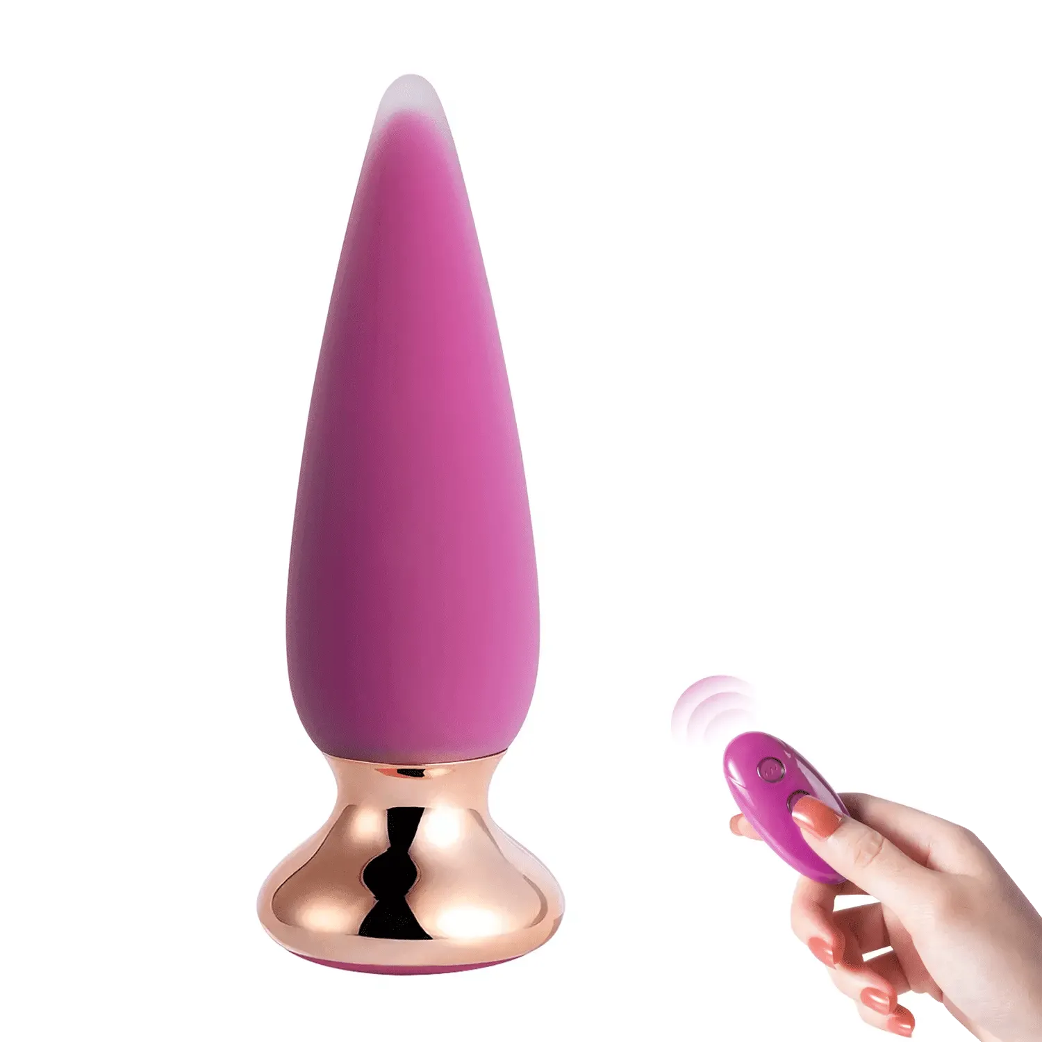 Doro - Pointed Remote Control Vibrating Anal Plug