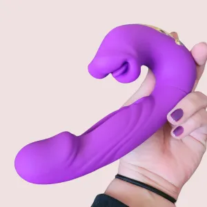 Dotty | 2024 New Upgraded Flapping and Licking Dildo Vibrator