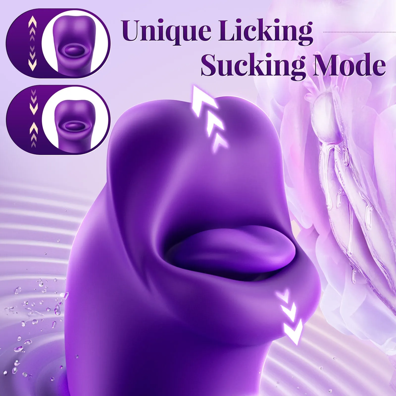 Dotty | 2024 New Upgraded Flapping and Licking Dildo Vibrator