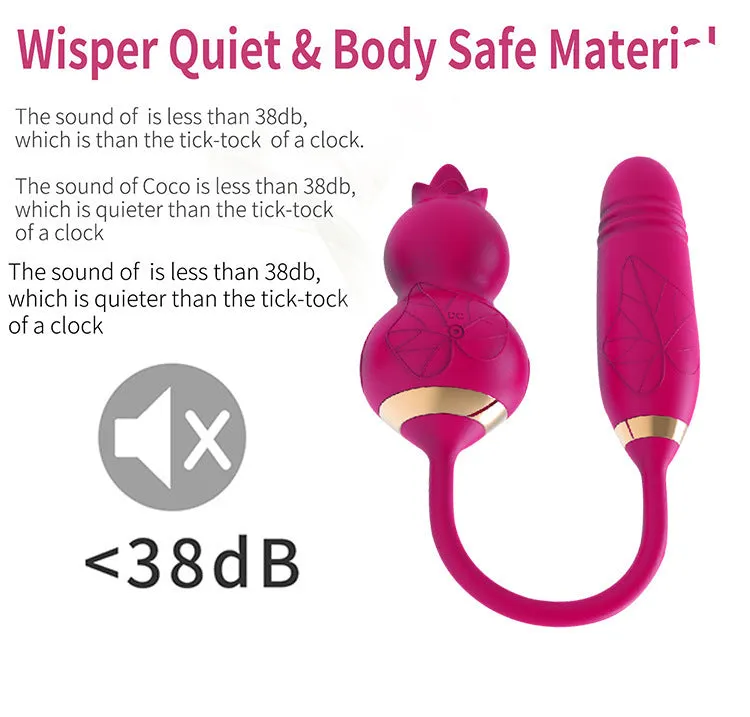 Double End Thrusting Anal Dildo Clit Stimulator - Realistic Gourd Silicone Female Sex Toys Gift