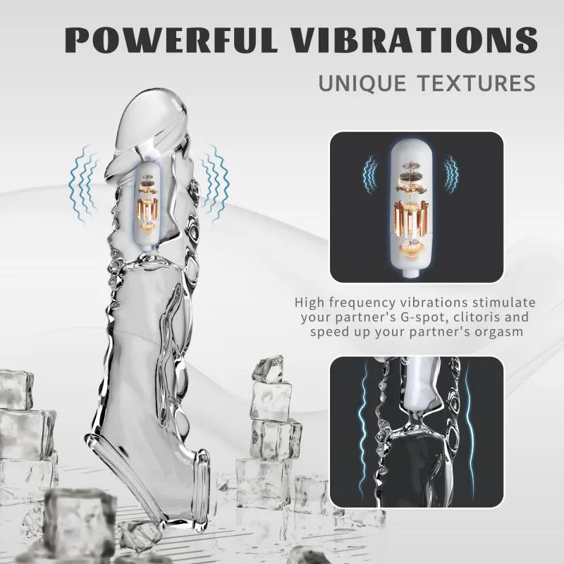 Dragon Root Cock Extender | Extra Length 3.6 | Silicone Stretch | Climax Delay