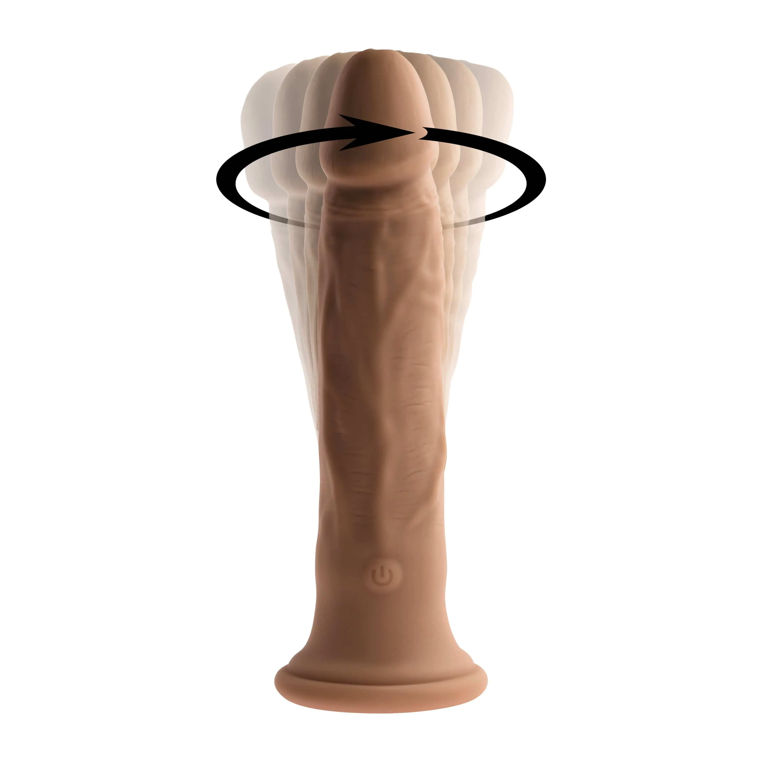 Evolved - Twirl Jam Remote Vibrating Realistic Dildo 9.25
