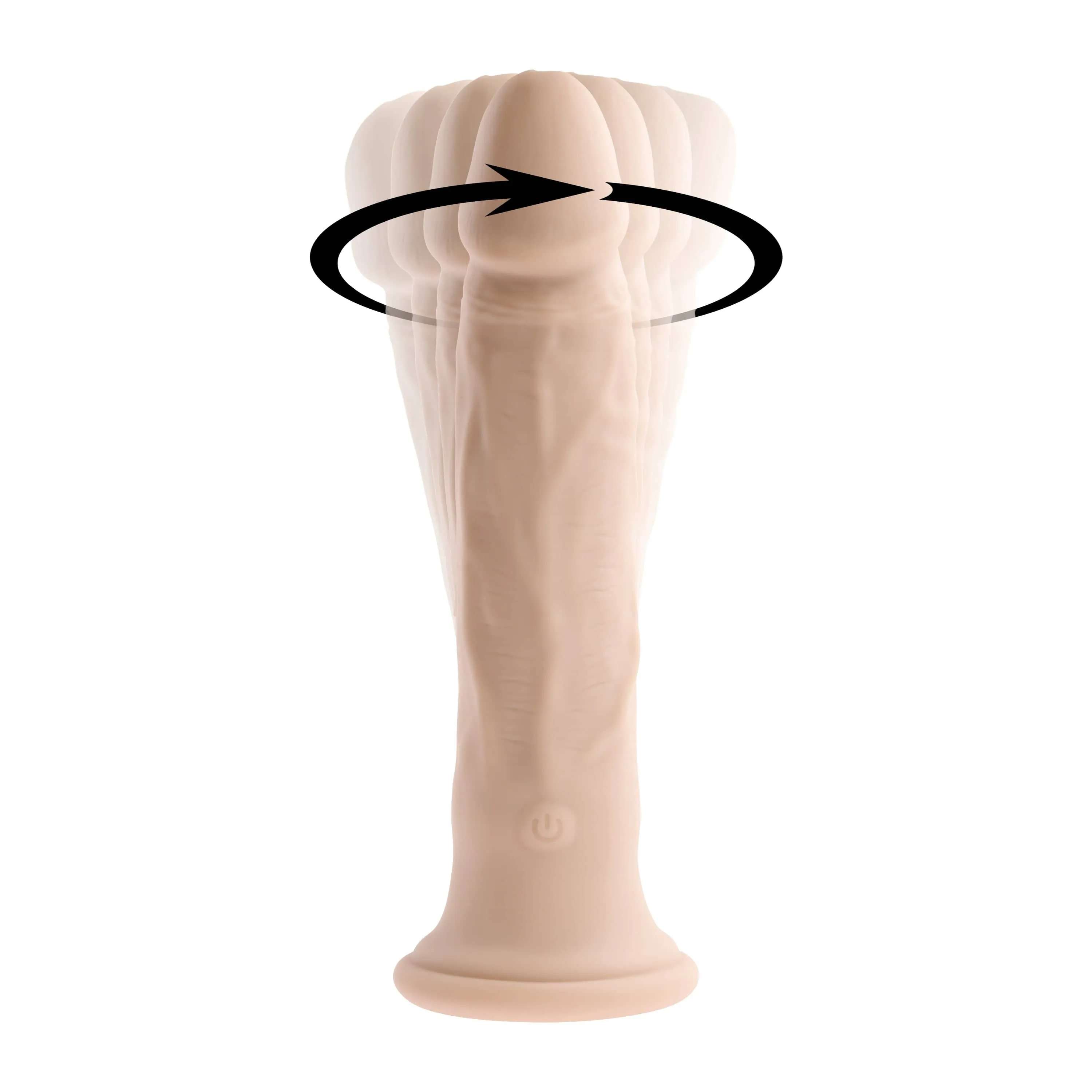 Evolved - Twirl Jam Remote Vibrating Realistic Dildo 9.25