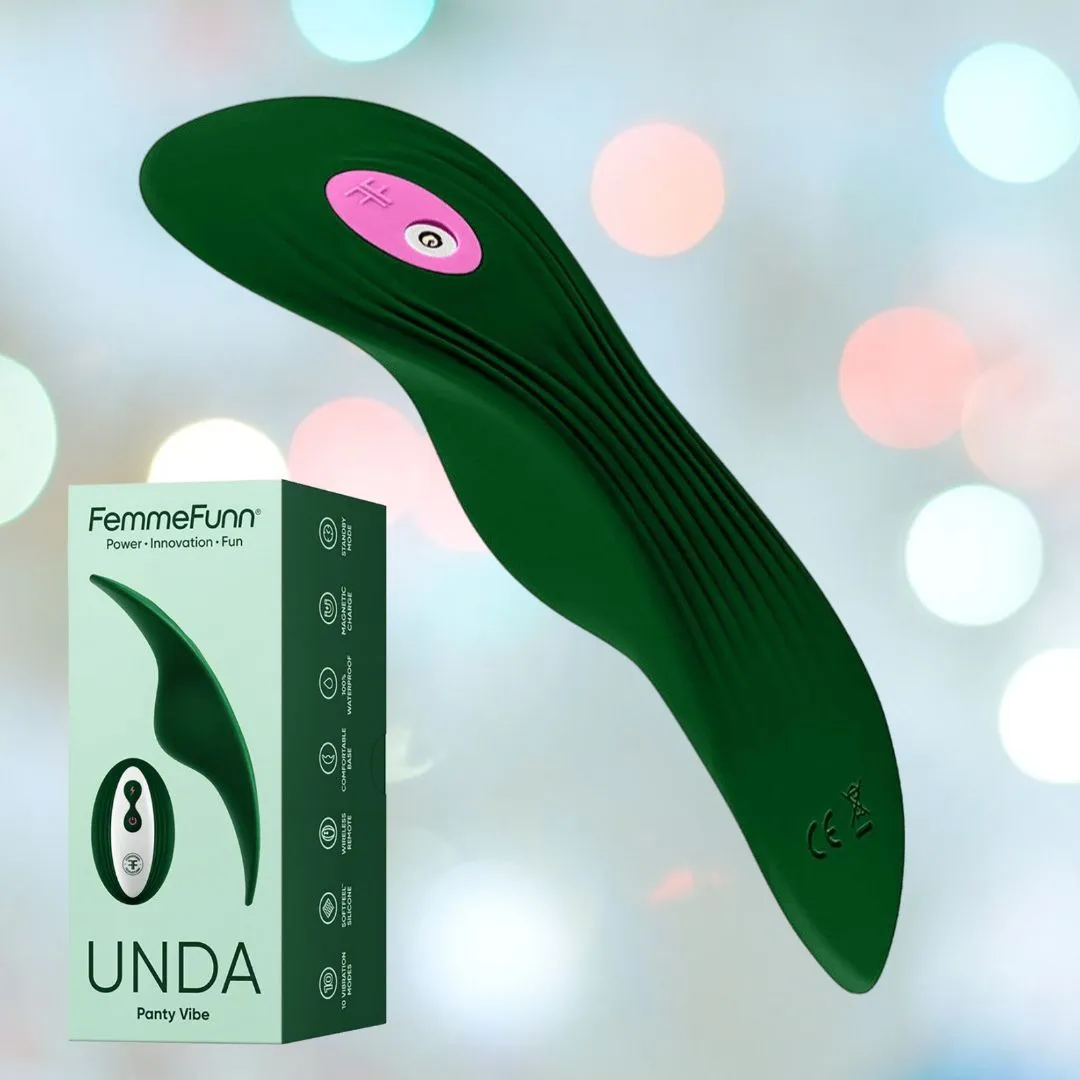 FemmeFunn Unda Panty Vibrator Dark Green